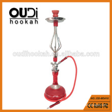 Wholesale new design bright coloured red vase hookah